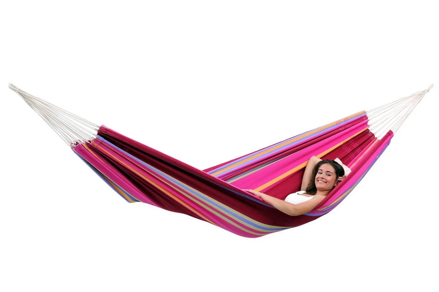 Amazonas Hängematte XL Barbados Klassisch Bunt - Bild 2