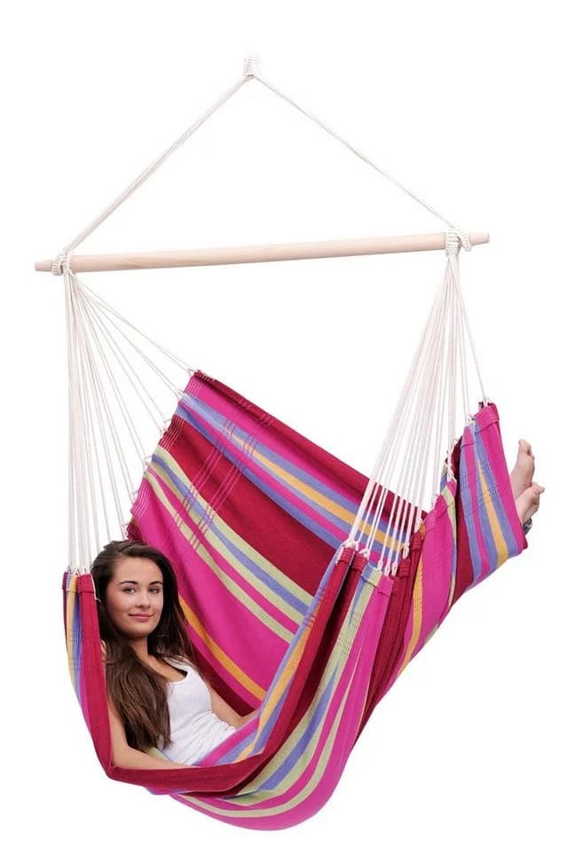 Amazonas Hängesessel Brasil KingSize Rot 150kg Belastbar - Bild 2