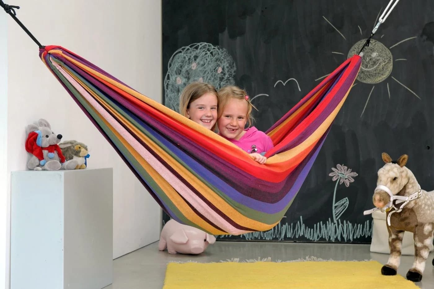 Amazonas Kinderhängematte Chico Rainbow Bunt UV-beständig