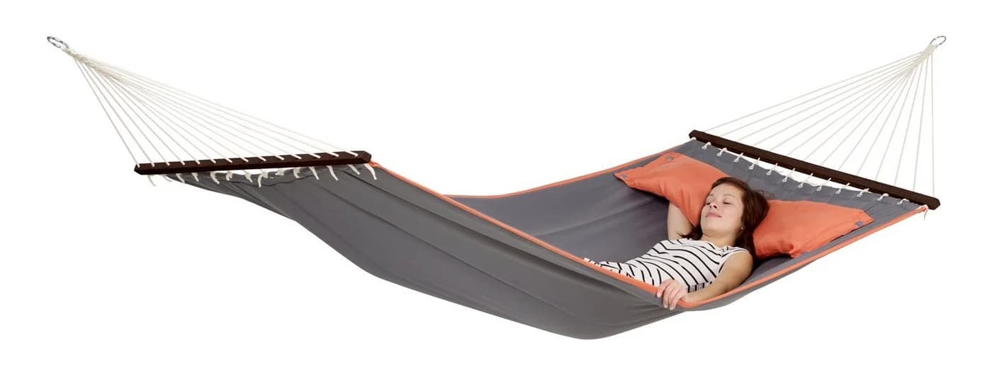 American Dream AZ-1970000 Camping-Hängematte Grau - Bild 2