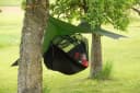 Amazonas Ultra-Light Traveller Tarp Regendach für Hängematten Grün Bild 1