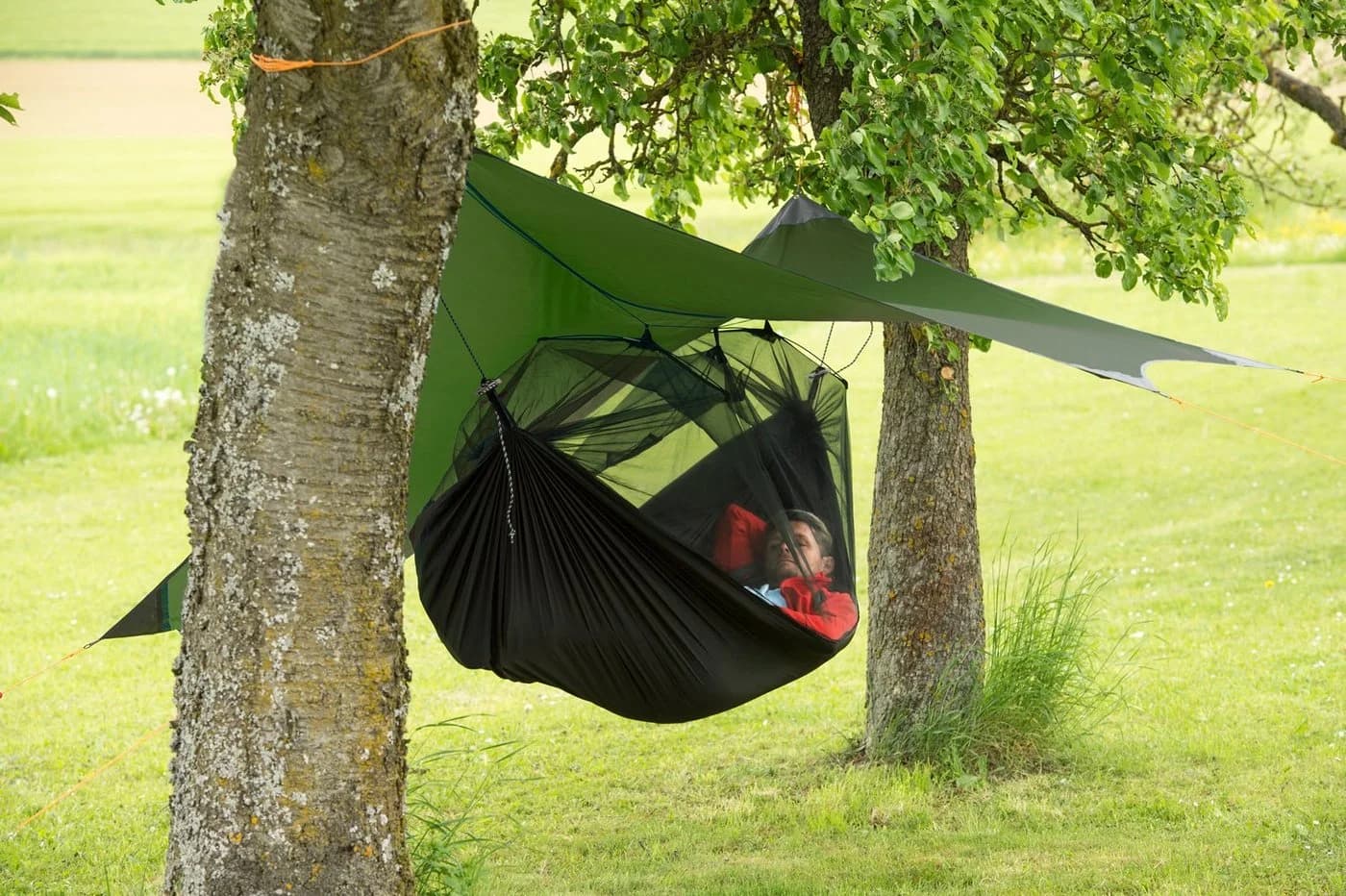 Amazonas Ultra-Light Traveller Tarp Regendach für Hängematten Grün