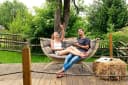 Amazonas Loungesofa Siena Due Taupe Gartenmöbel Bild 1