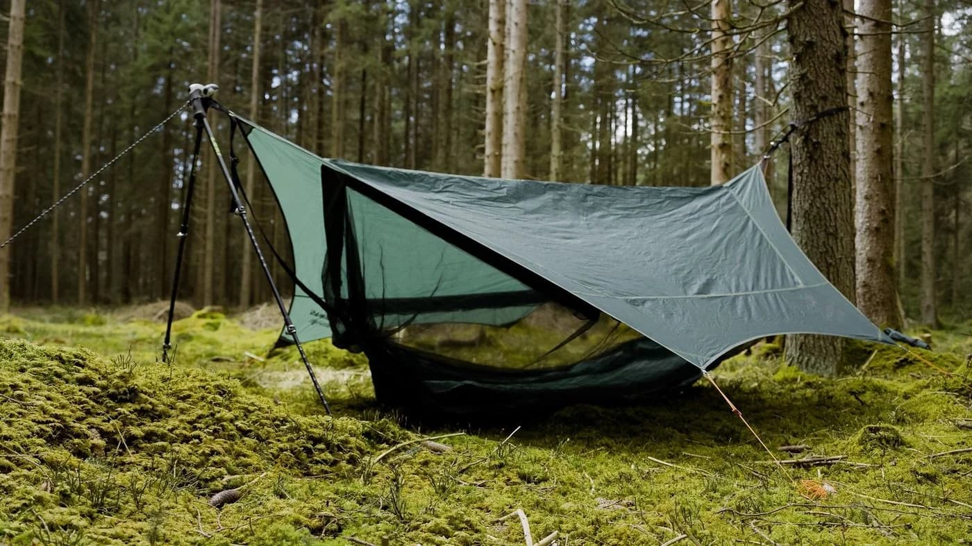 Amazonas Hängematte Traveller Camp All-in-One mit Moskitonetz und Tarp - Bild 5