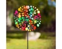 Kinetic Art Windspiel Metall Windrad Bunt Kaleidoscope Bild 1
