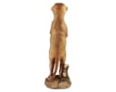 colourliving Erdmännchen Anton Gartenfigur Handbemalt Wetterfest Bild 1