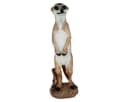 colourliving Erdmännchen Anton Gartenfigur Handbemalt Wetterfest Bild 2