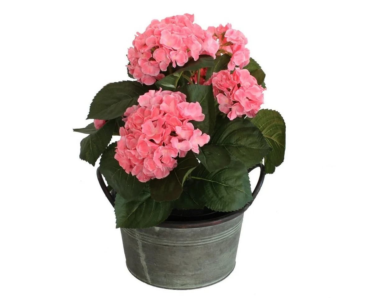 colourliving Zink Pflanztopf rund Old Green 24cm