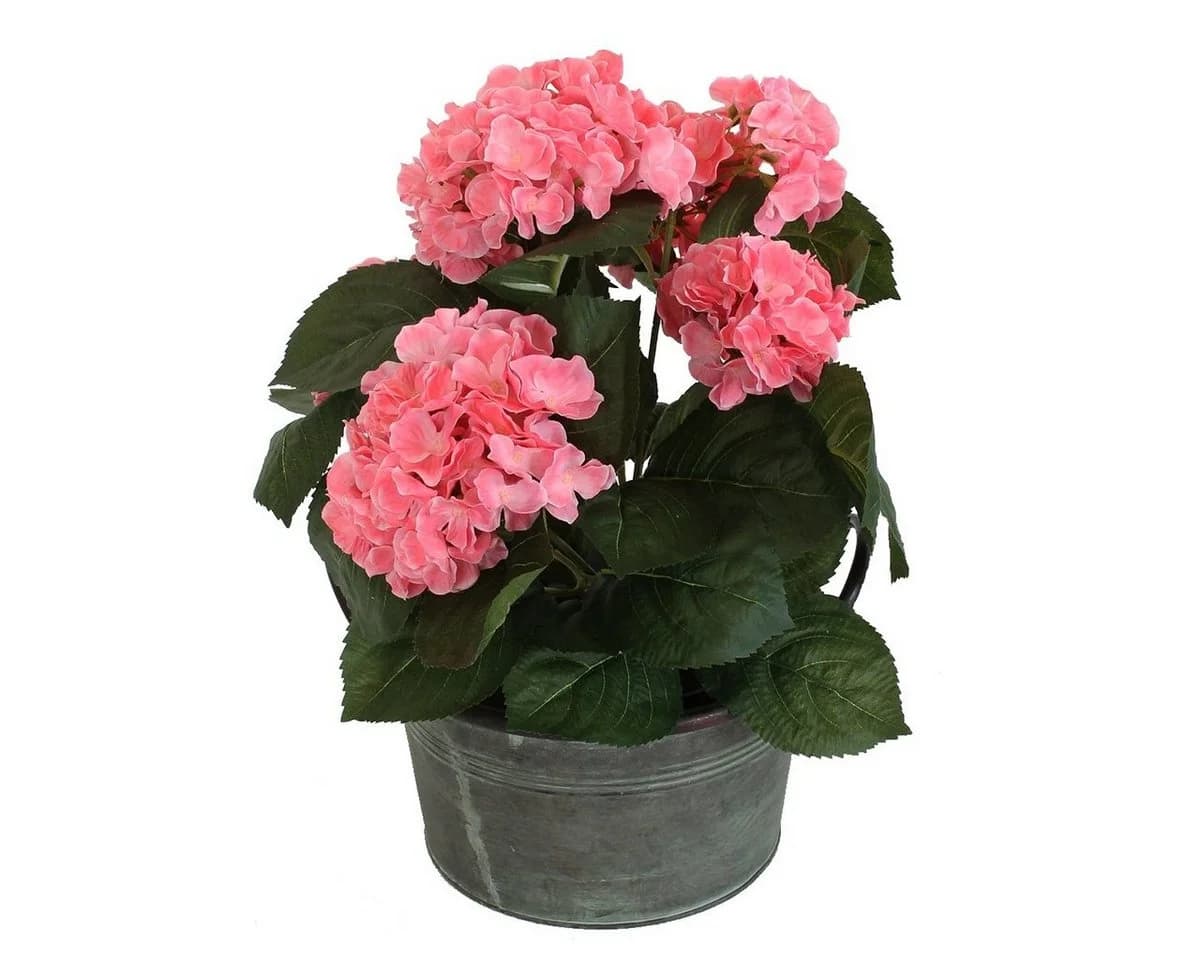 colourliving Zink Pflanztopf rund Old Green 24cm - Bild 3
