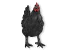 colourliving Gartendeko Huhn Figur Schwarz 35cm Bild 1