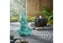 colourliving Yoga-Gartenzwerg ZenPoser Hochglanz MintRush Bild 1