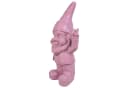 colourliving Gartenzwerg PeacePoser PinkPunch Pastell-Hochglanz Bild 3