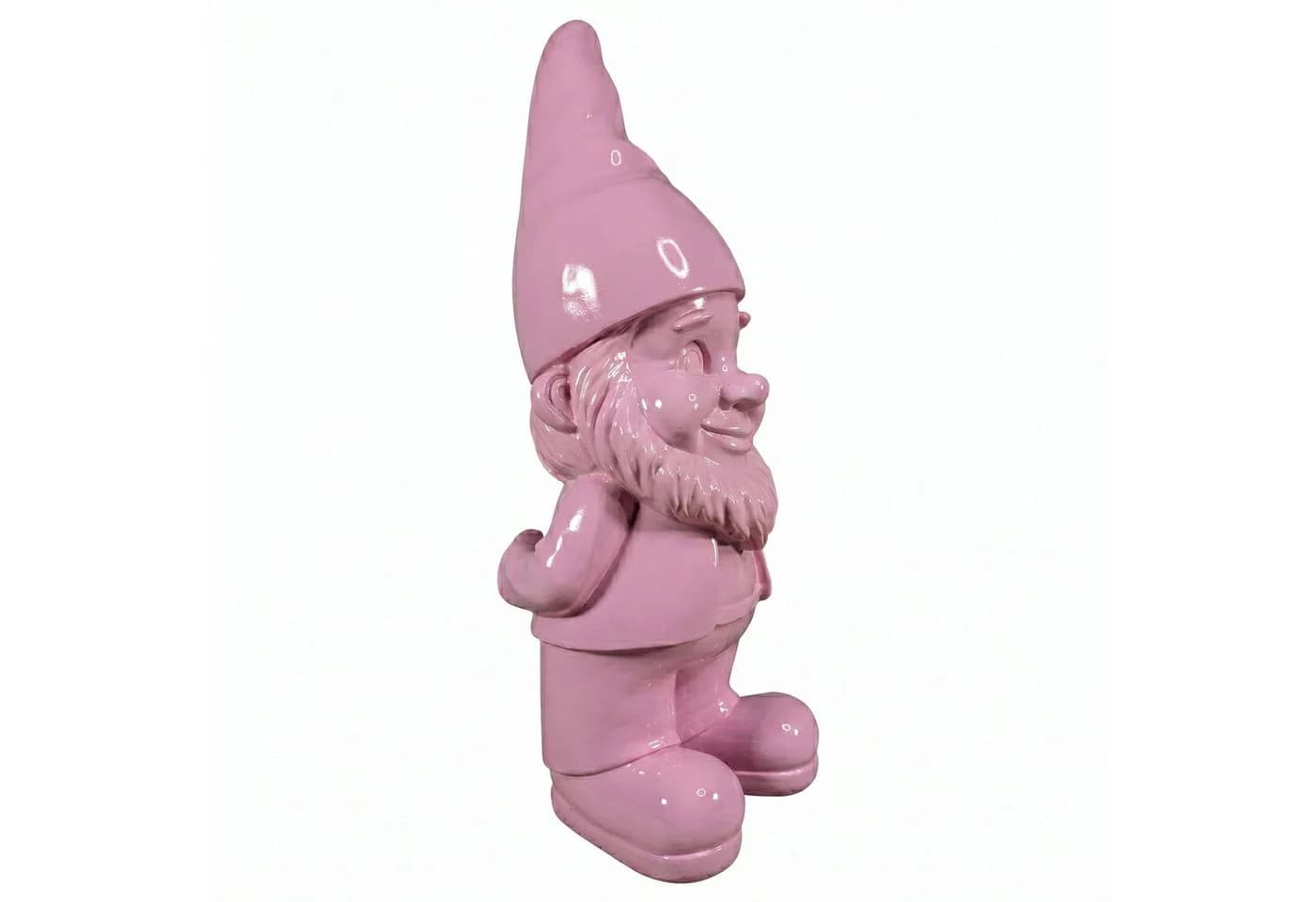 colourliving Gartenzwerg PeacePoser PinkPunch Pastell-Hochglanz - Bild 4
