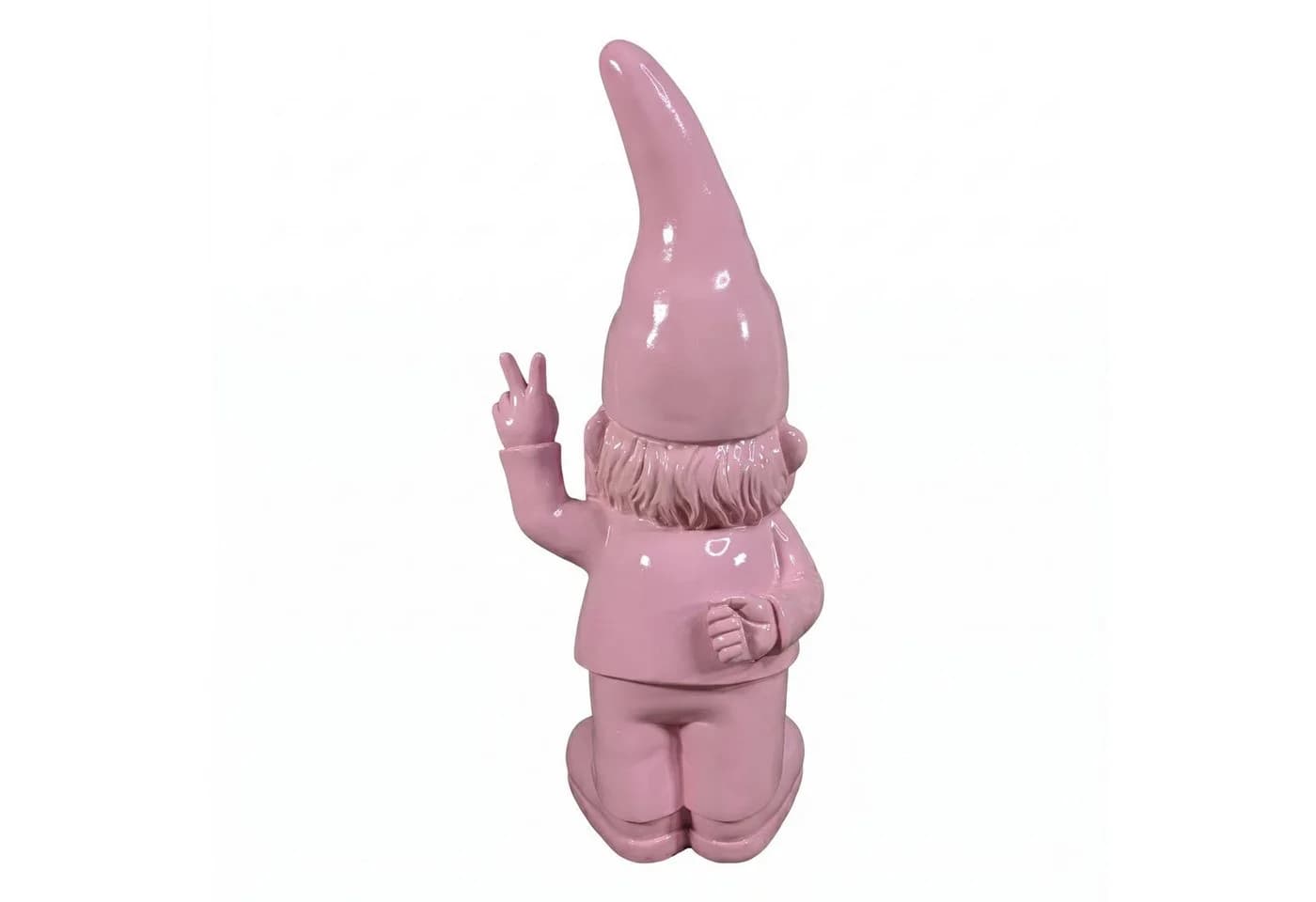 colourliving Gartenzwerg PeacePoser PinkPunch Pastell-Hochglanz - Bild 5