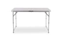 Raburg Campingtisch Lukas Weiß Aluminium Klapptisch höhenverstellbar Bild 1