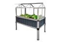 DEMA Hochbeet Eden Aluminium mit Gewächshausaufsatz Bild 2