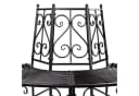 DEMA Gartenbank Portland Metall Schwarz Bild 4