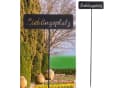 CEPEWA Gartenstecker "Lieblingsplatz" aus Eisen schwarz Bild 2