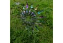CEPEWA Windrad 3D 16 Flügel Multicolor Metallic-Effekt Gartenstecker Bild 3