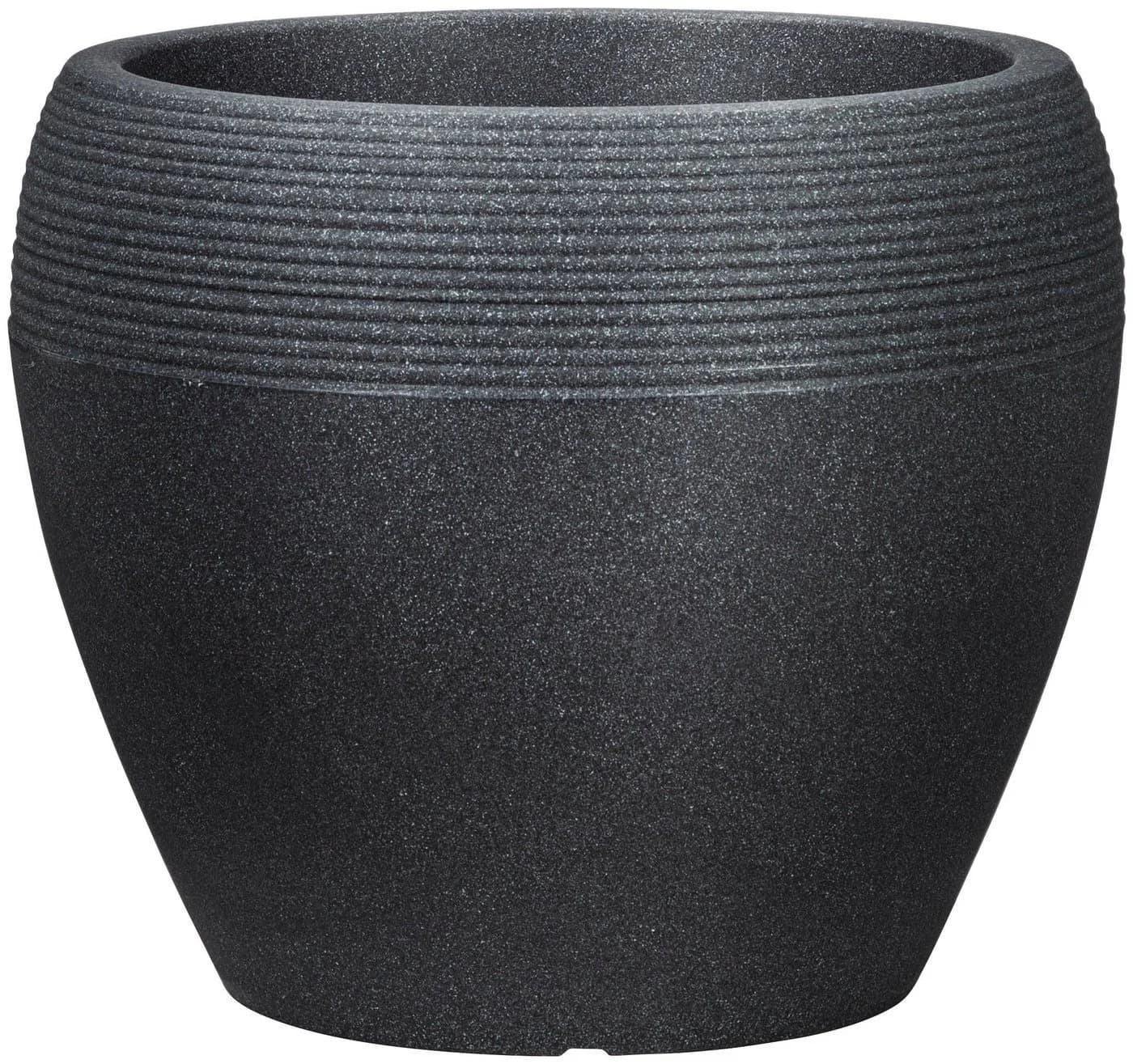 Scheurich Blumentopf 30/282 LINEO Schwarz Modern - Bild 2