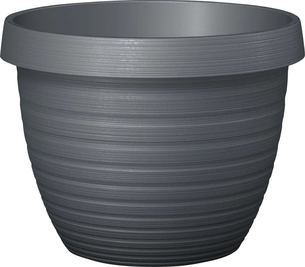 Scheurich Pflanzkübel Country Star metallic grey