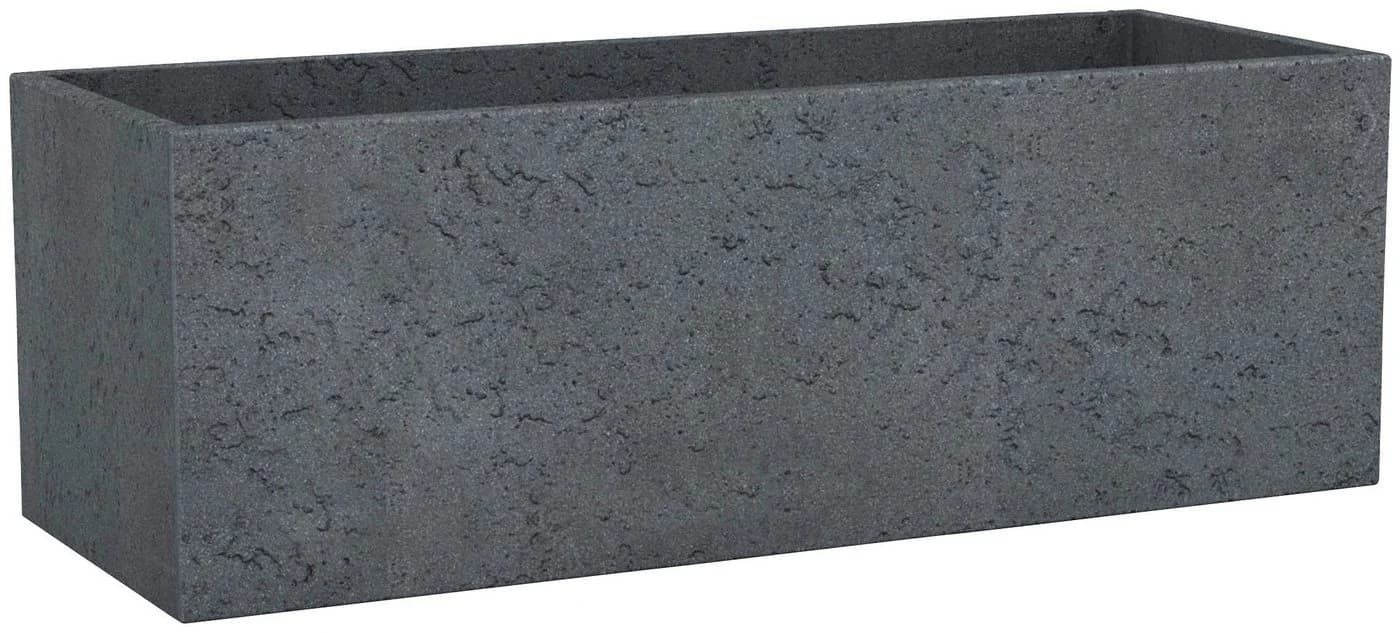 Scheurich Blumentopf 80/240 C-CUBE LONG Beton-Optik Schwarz - Bild 2