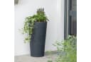 Scheurich Blumentopf CONEO HIGH 55 Schwarz mit Inneneinsatz Bild 1