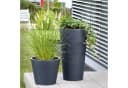 Scheurich Blumentopf CONEO HIGH 55 Schwarz mit Inneneinsatz Bild 3