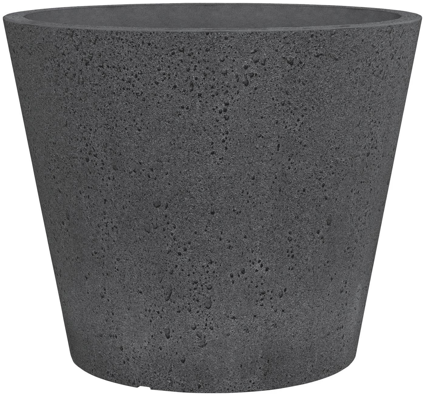 Scheurich Blumentopf 30/238 C-CONE 30 Schwarz Beton-Optik - Bild 2