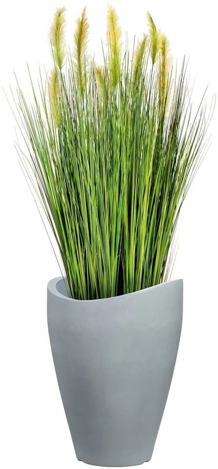 Scheurich Blumentopf 40/254 Grau mit Inneneinsatz - Bild 3
