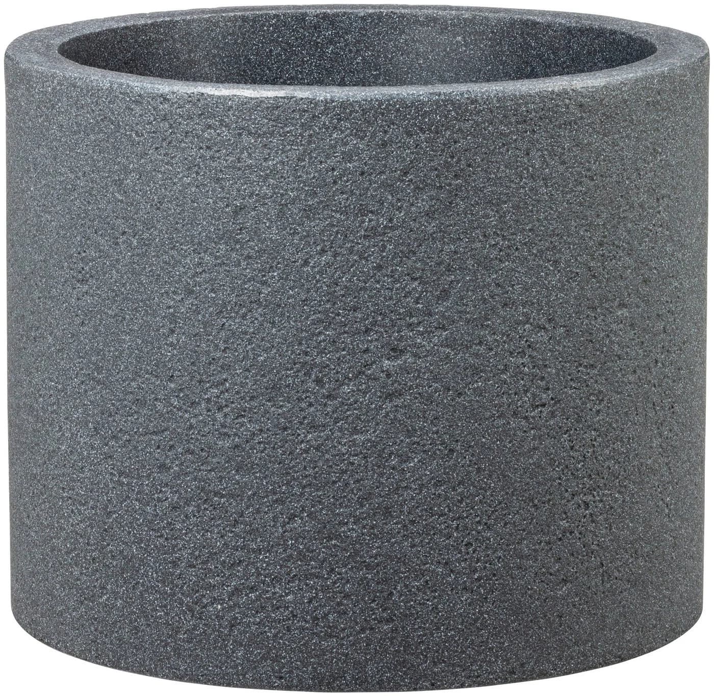 Scheurich Blumentopf 30/130 PANZANO Schwarz Beton-Optik - Bild 2