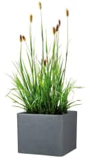 Scheurich Blumentopf ALEA UET Schwarz Kunststoff Beton-Optik Bild 3