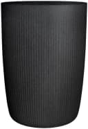 Scheurich Blumentopf Linetto High Schwarz Kunststoff Zylinder Bild 2