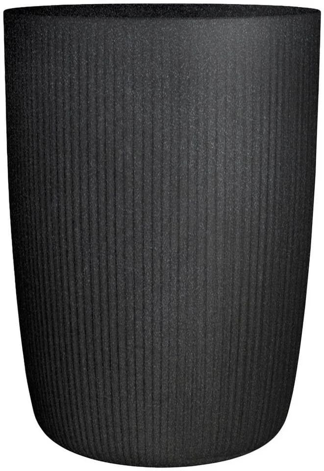 Scheurich Blumentopf Linetto High Schwarz Kunststoff Zylinder - Bild 2