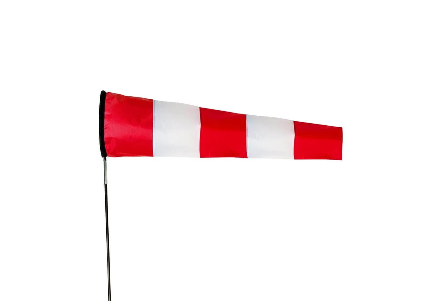 Wolkenstürmer Flug-Drache Windspiel Windsack Westwind Rot/Weiß - Bild 2