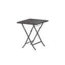 Merxx Samos Klapptisch Schwarz Metallgeflecht 60x60 cm Bild 1