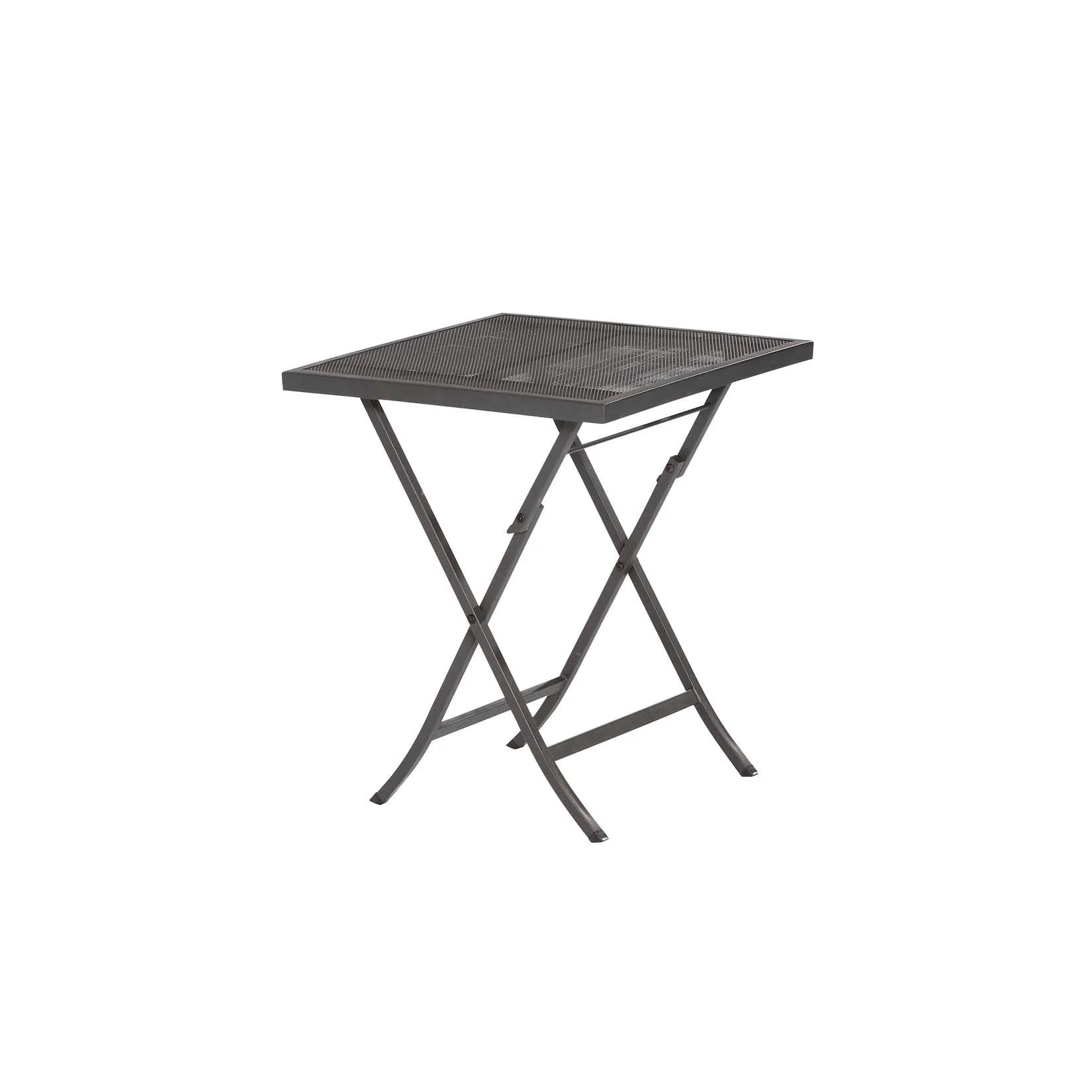 Merxx Samos Klapptisch Schwarz Metallgeflecht 60x60 cm