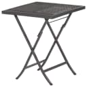 Merxx Samos Klapptisch Schwarz Metallgeflecht 60x60 cm Bild 5