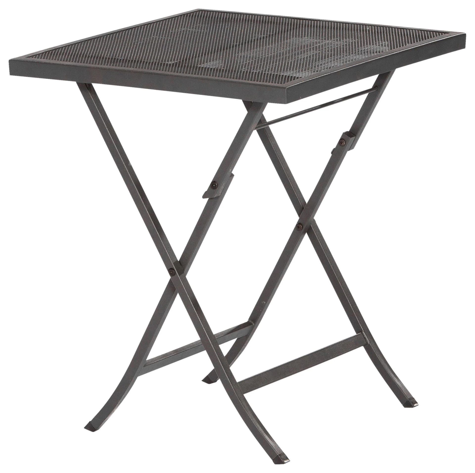 Merxx Samos Klapptisch Schwarz Metallgeflecht 60x60 cm - Bild 5