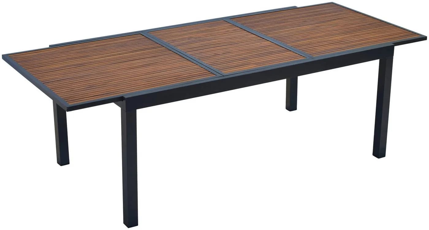MERXX Gartentisch Paxos Ausziehbar Akazie Aluminium - Bild 3