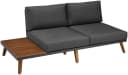 MERXX Gartenlounge-Set Athen 5-tlg. Grau/Braun Aluminium Akazie Bild 3