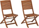Merxx Bali Klappstuhl 2er Set Klappbar Akazienholz Bild 2