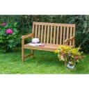 MERXX Gartenbank Mindanao Beige Natur Akazie Bild 1