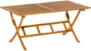 Merxx Gartentisch Akazie Braun Klappbar 160x90cm Bild 3