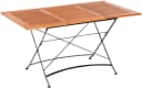MERXX Gartentisch Schlossgarten Klappausziehtisch Schwarz Braun Eukalyptus Bild 2