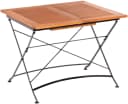 MERXX Gartentisch Schlossgarten Klappausziehtisch Schwarz Braun Eukalyptus Bild 3