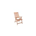 MERXX Gartensessel Vitoria 2er Set Braun Eukalyptus Klappbar Bild 1