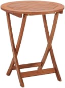 MERXX Gartentisch Borkum Klappbar Eukalyptus Rotbraun Bild 2