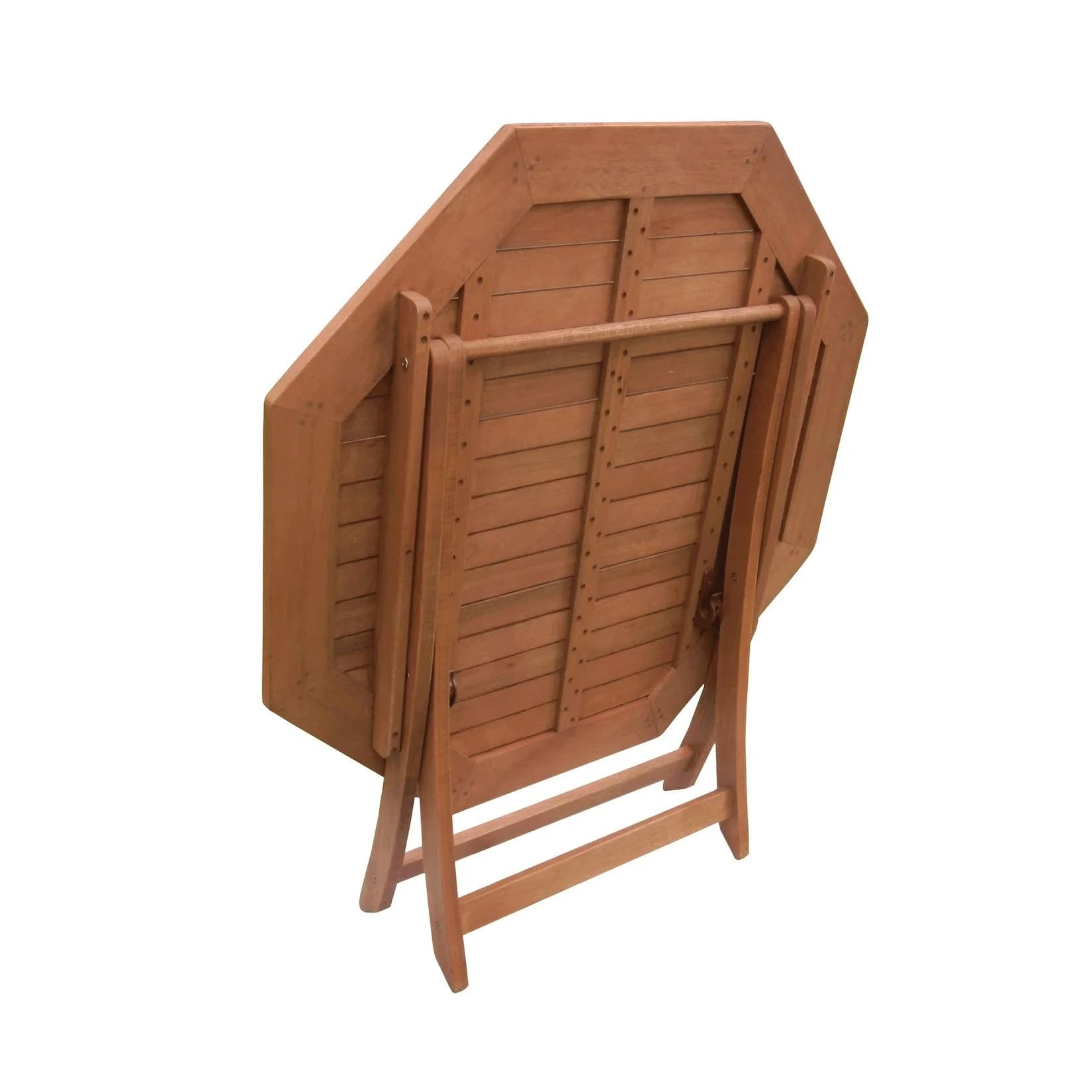 MERXX Gartentisch Achteckig 110 cm Eukalyptusholz