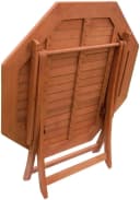 MERXX Gartentisch Achteckig 110 cm Eukalyptusholz Bild 4